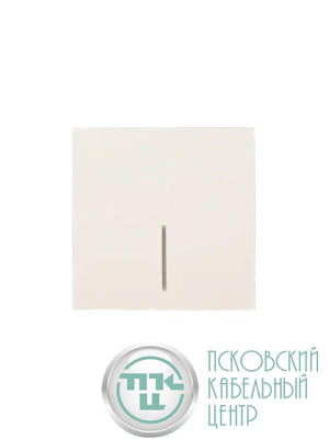 Выключатель 1-кл. с индик. СП ZIMA IP20 10А безвинт. зажим слон. кость LEZARD 704-9088-111QC