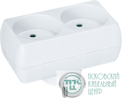 Разветвитель 2-м без заземл. 10А IP20 94 671 NAD-L-2X-C-WH Navigator 94671