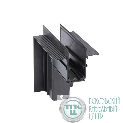 Коннектор угловой наружный 100х100мм для шинопровода скрытой установки Vitaluce VT0200032-01