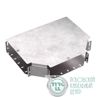 Ответвитель для лотка Т-образ. 300х100 Стандарт с крышкой Промрукав PR16.0443