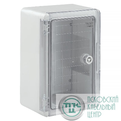 Корпус ударопрочный ЩМПп 240х180х120 IK10 IP65 прозр. дверь АБС пластик PRIZMA TOKOV ELECTRIC TKE-PZ-CPB00-IK10-IP65