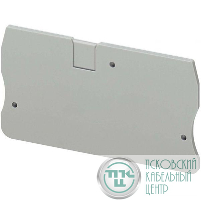 Крышка торцевая шир. 2.2мм 3 точки подкл. син. под пруж. клемм Nsytrr63 SchE NSYTRACR63