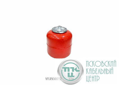Бак расширительный вертикальный RV 12л красн. (60шт/пал) VALFEX VF.RV.0012