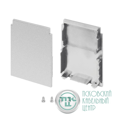 Заглушка SL-LINE-4050-3L-HIGH глухая пластик (комплект) Arlight 044675