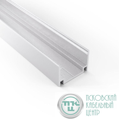 Профиль для гибкого неона 16х16мм L2000 анодир. алюм. Neon-Night 134-088