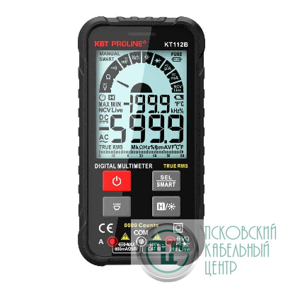 Мультиметр цифровой SMART KT 112В PROLINE КВТ 86326