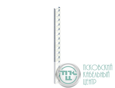 Стойка кабельная К1152ц сталь 2мм УТ2.5 оцинк. СОЭМИ Н0112211513