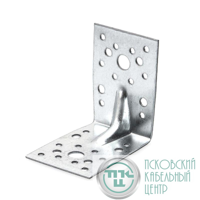 Угол крепежный усилен. 105х105х90 цинк Zitar 124408