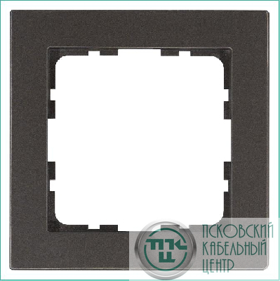 Рамка 1-м G-Classic мокко Jasmart G1001Z