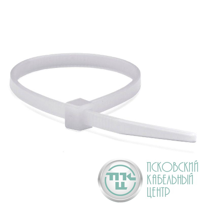 Хомут кабельный 7.6х300 полиамид бел. (уп.100шт) DKC 25226SR