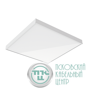 Светильник светодиодный E070 Basic 595х595х50 37Вт 4000К IP40 встраив. накладной для образовательных учреждений с опаловым рассеив. VARTON B1-E0-00070-01OP0-4003740