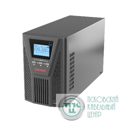 Источник бесперебойного питания Онлайн для Small Tower 1000 ВА/900Вт 1/1 2xSchuko EPO USB RS-232 RJ45 3х7А.ч DKC SMALLT1A10S