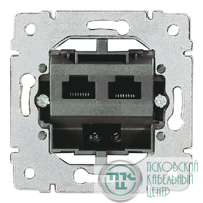 Розетка компьютерная 2-м Galea Life RJ45 кат.3 PRO21 механизм Leg 775936