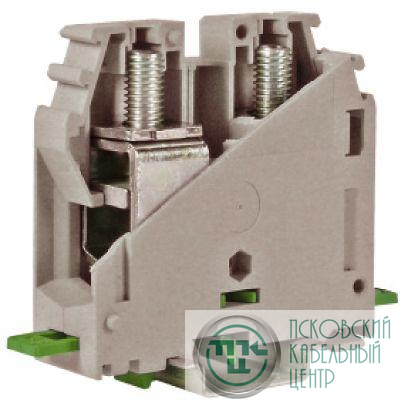 Клемма винт. GPA 70/GR 70кв.мм сер. DKC ZGA400GR