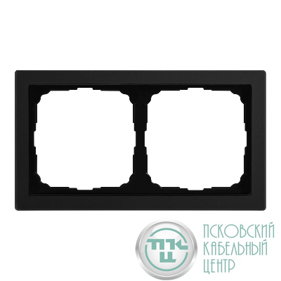 Рамка 2-м ArtGallery Pure матов. органич. стекло черн. SE GAL331002