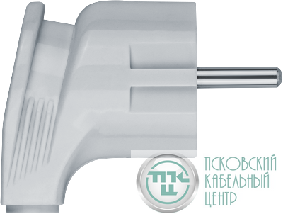 Вилка угловая 61 362 NCA-PL04-16A-E-WH с заземл. бел. Navigator 61362