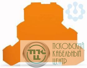 Пластина торцевая и промежут. 0.8мм (уп.100шт) WAGO 2002-3291