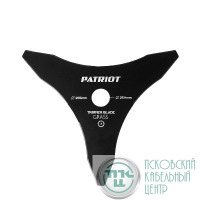 Нож TBM-3 D255х25.4мм 3 лопасти PATRIOT 809115202