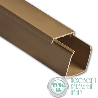 Кабель-канал 60х60 L2000 пластик коричн. Ruvinil РКК-60х60-К