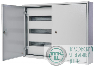 Корпус навесной ЩРН-90 520х685х120 90мод. IP31 двудверный метал. DEKraft 30209DEK