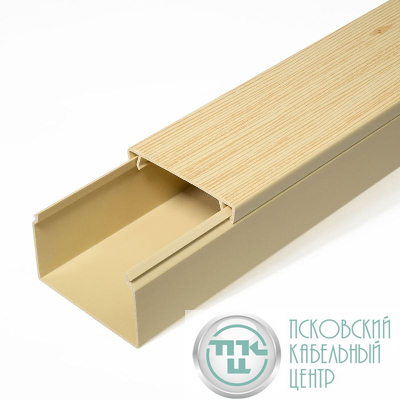 Кабель-канал 60х40 L2000 с двойн. замком сосна Промрукав PR.025449