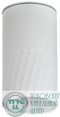 Светильник 5222 GU10 IP65 уличный потолочный бел. IEK LT-UPU0-5222-GU10-1-K01