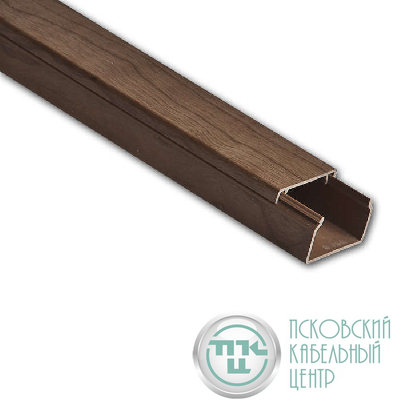 Кабель-канал 40х25 L2000 пластик дуб (темн. основа) Ruvinil РКК-40х25-08М