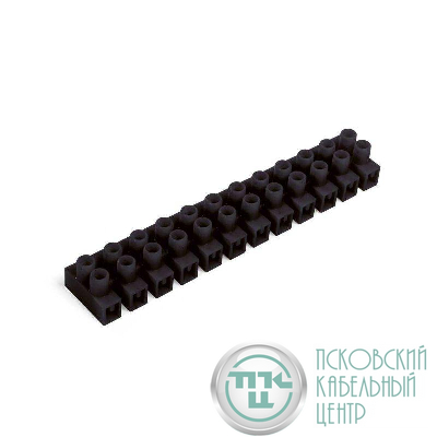 Зажим винтовой ЗВИнг-6А 1-4кв.мм черн. КВТ 87161