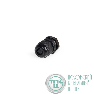 Ввод кабельный пластиковый PG 7 (3-6.5 мм) черн. (уп.100шт) Fortisflex 88639