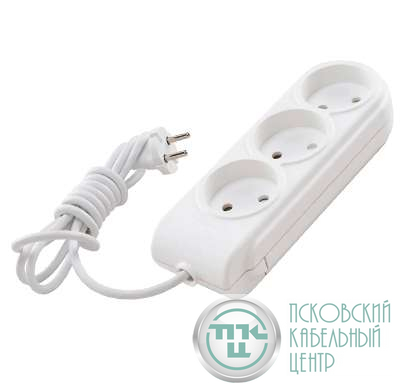 Удлинитель 3х5м без заземл. 10А защ. шторки Makel N3010061
