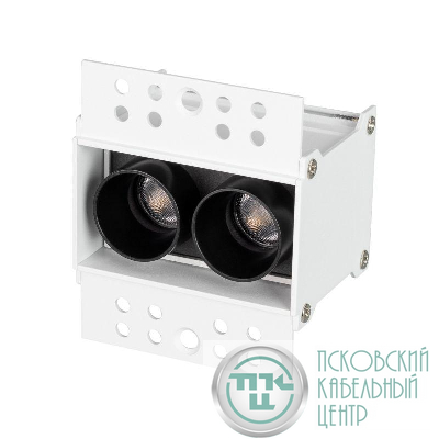 Светильник светодиодный MS-ORIENT-BUILT-TRIMLESS-TC-S38x67-5W Day4000 WH-BK 30 deg IP20 230В металл Arlight 032228