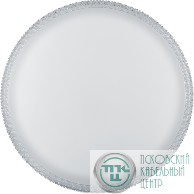 Светильник светодиодный 95 857 NLF-C-030-07 48Вт 4000К IP40 3840лм 375х58мм круглый хрусталь NAVIGATOR 95857