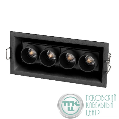 Светильник светодиодный MS-ORIENT-BUILT-TURN-TC-S67x150-10W Day4000 BK-BK 30 deg IP20 230В металл Arlight 037209
