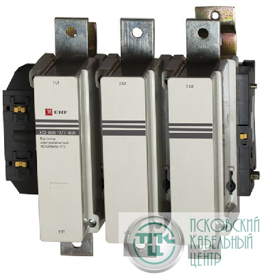Контактор КТЭ 630А кат. 380В AC 1НО EKF ctr-b-630-380