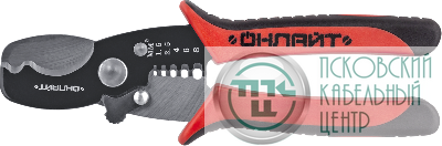 Ножницы 82 968 OHT-Nk02-2v1 резка и снятие изоляции ОНЛАЙТ 82968