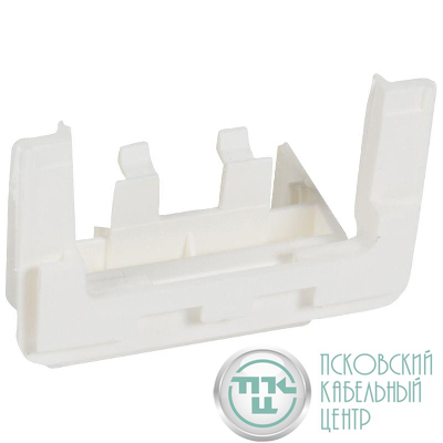 Блок выдвижной для монтажа на торце мини-плинтуса DLPlus 40х12.5/16мм Leg 031642