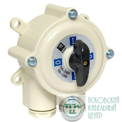 Выключатель пакетный 1-кл. 16А IP56 ПВ3-16 М1 пл. беж. EKF pv-3-16-4