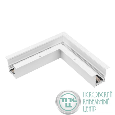 Коннектор угловой MAG-CON-4560-F-L90 (WH 5LN) IP20 металл Arlight 046839