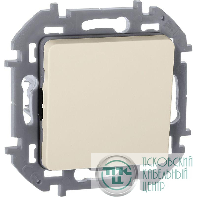 Переключатель 1-кл. Inspiria 10А IP20 250В 10AX механизм сл. кость IEK 673651