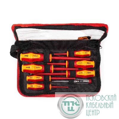Набор отверток диэлектрических Профи НИО-08-S КВТ 87130