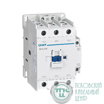 Контактор NC8-100/W 3п 100А кат. 100-250В AC/DC 1НО+1НЗ (R) CHINT 506525