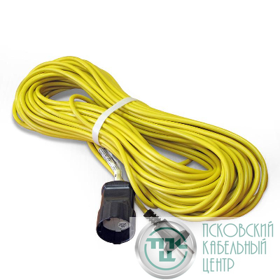 Удлинитель-шнур 1х10м без заземл. 10А IP20 1.3кВт Союз 481S-4101