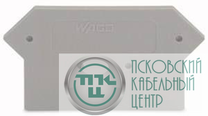Пластина торцевая и промежут. сер. WAGO 281-316