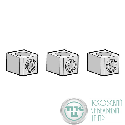 Адаптер переходник комплект 3 пол. под 1 провод IBT23; TS250 LS Electric 70821172801